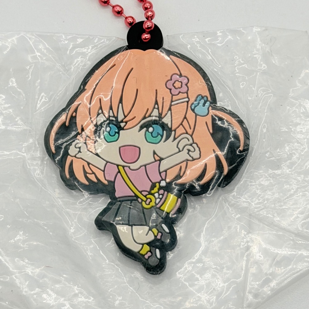 Love Live Kaho Hinoshita Hasunosora Rubber Keychain 2in Anime School Idol NEW